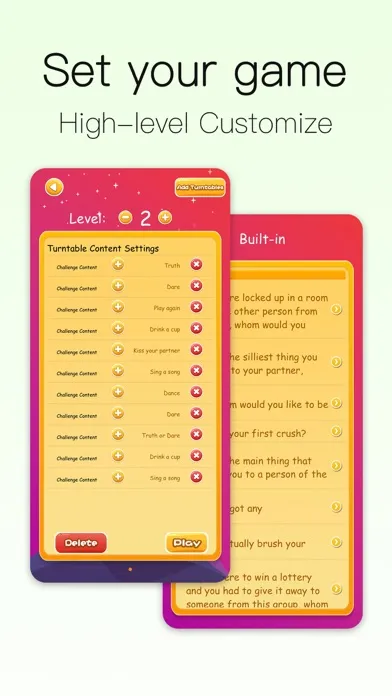 Ảnh chụp màn hình của Truth or Dare Lite !