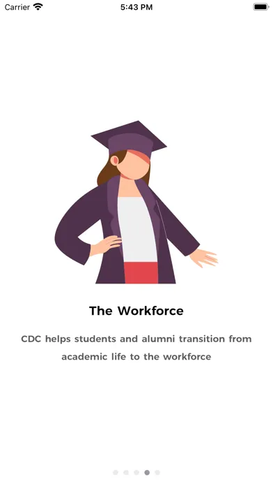 Captures d'écran de Career Development Center UOZ