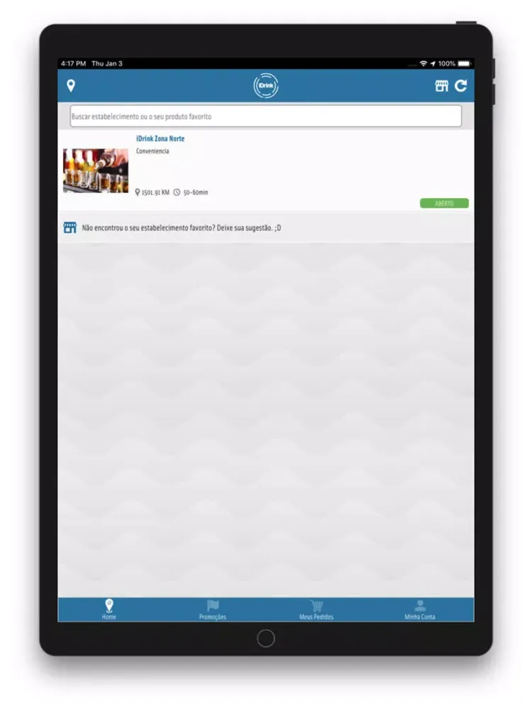 Скриншоты iDrink - Aplicativo Delivery iPad 