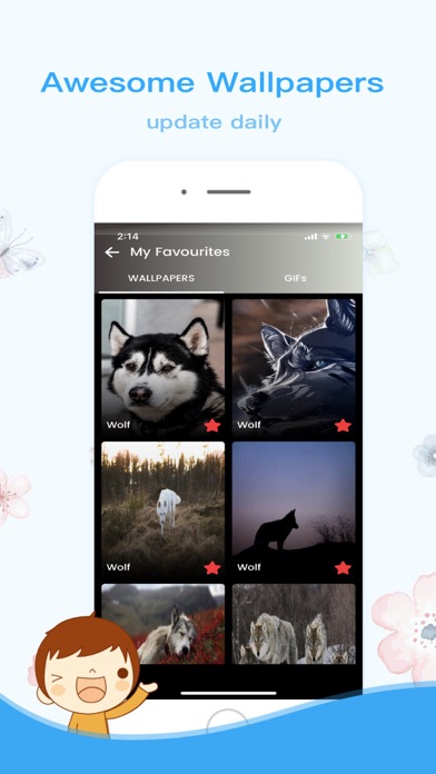 Wolf Wallpapers - Backgrounds应用截图
