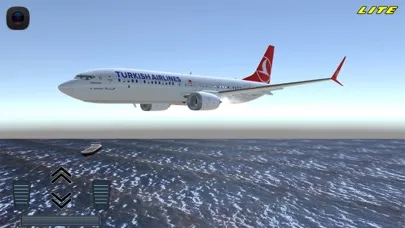 Tangkapan skrin Flight 737 - Maximum LITE