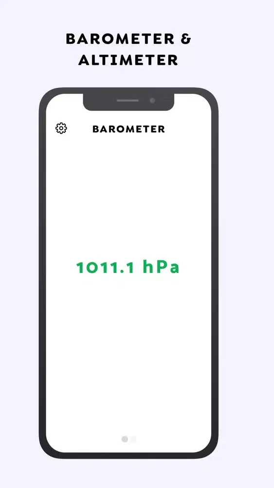 Screenshot di Post - Barometer and Altimeter