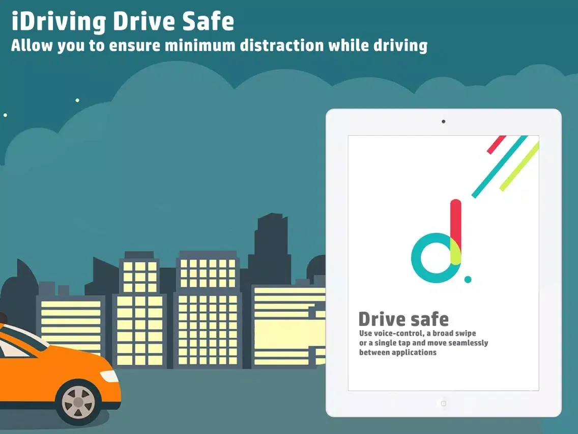 iDriving : Safe Driving Maps iPad  سکرین شاٹس