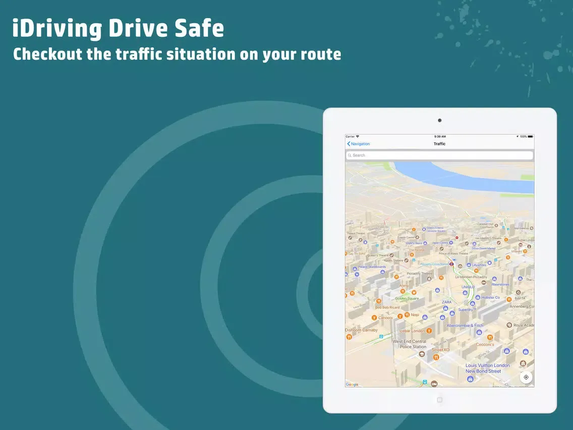 iDriving : Safe Driving Maps iPad  سکرین شاٹس