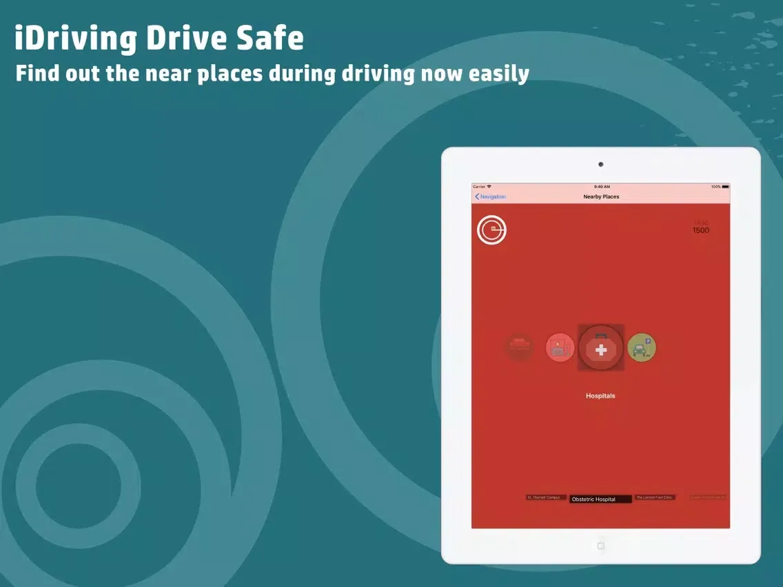 iDriving : Safe Driving Maps iPad  سکرین شاٹس