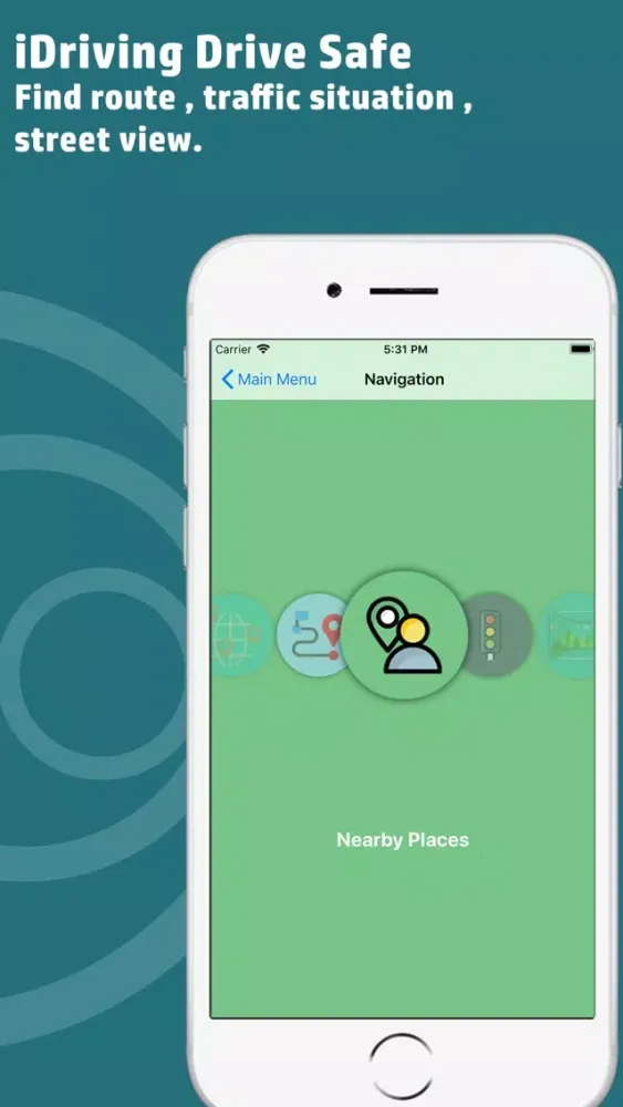 iDriving : Safe Driving Maps سکرین شاٹس