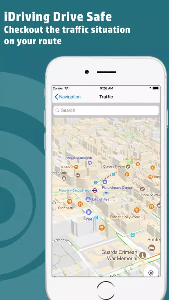 iDriving : Safe Driving Maps سکرین شاٹس