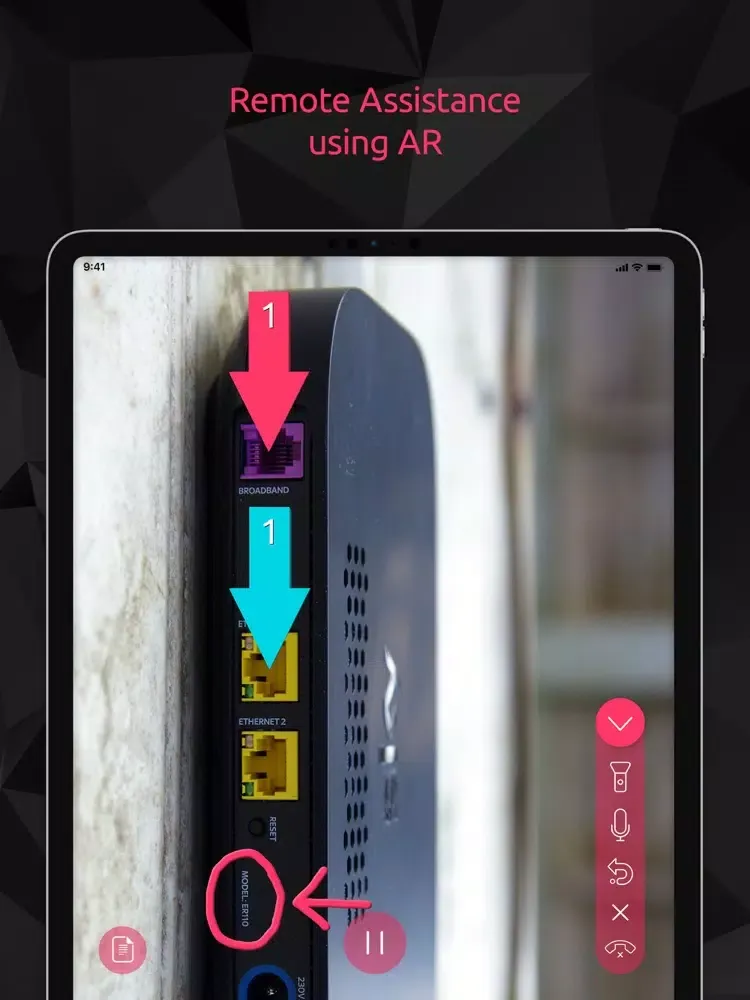RemotePC Vision iPad  スクリーンショット