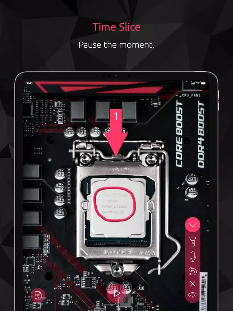 RemotePC Vision iPad  スクリーンショット