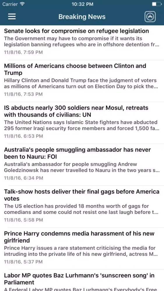 Australia Breaking News 24 Live Update Ekran Görüntüleri