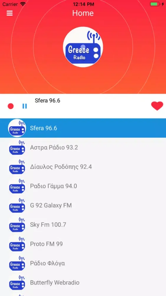 Radio Greece: Online FM应用截图