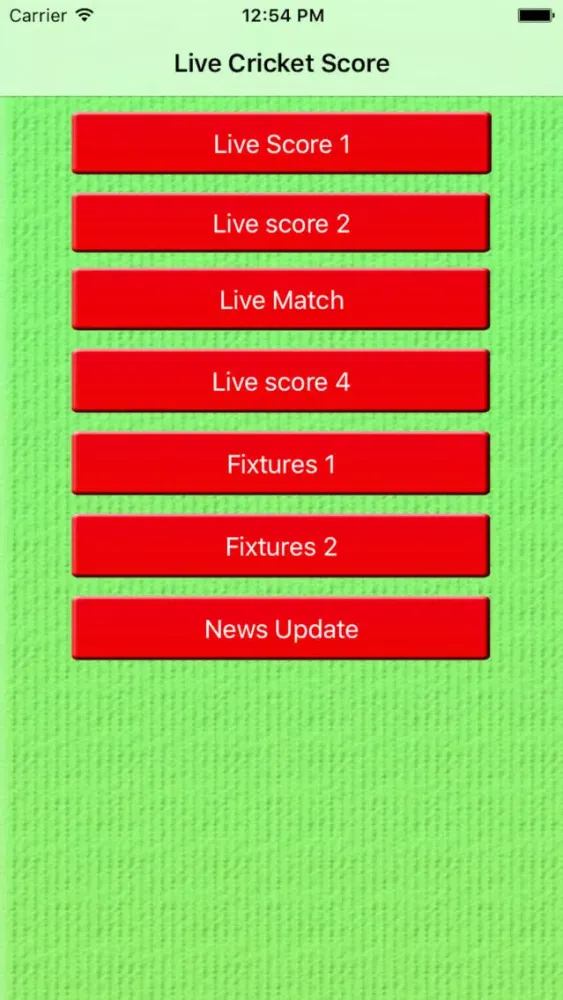 Live Cricket Score and News Update スクリーンショット
