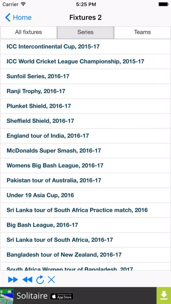 Live Cricket Score and News Update スクリーンショット
