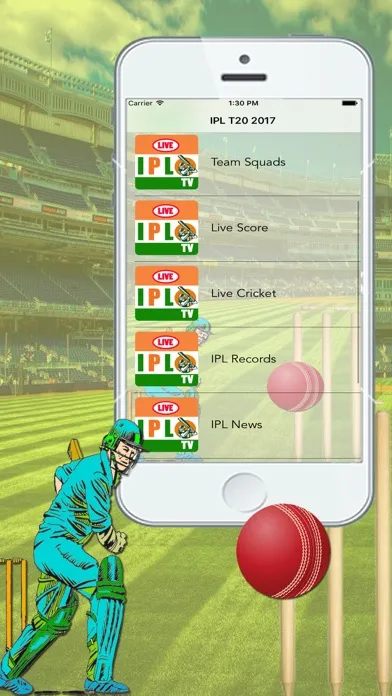 Live IPL T20 2017 Schedule  Teams & IPL Live Score Screenshots