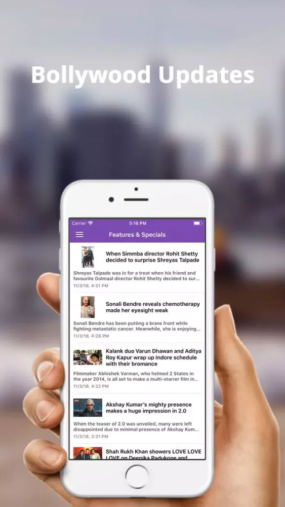 Bollywood: Daily Updates应用截图