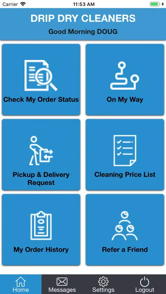 Скриншоты Drip Dry Cleaner