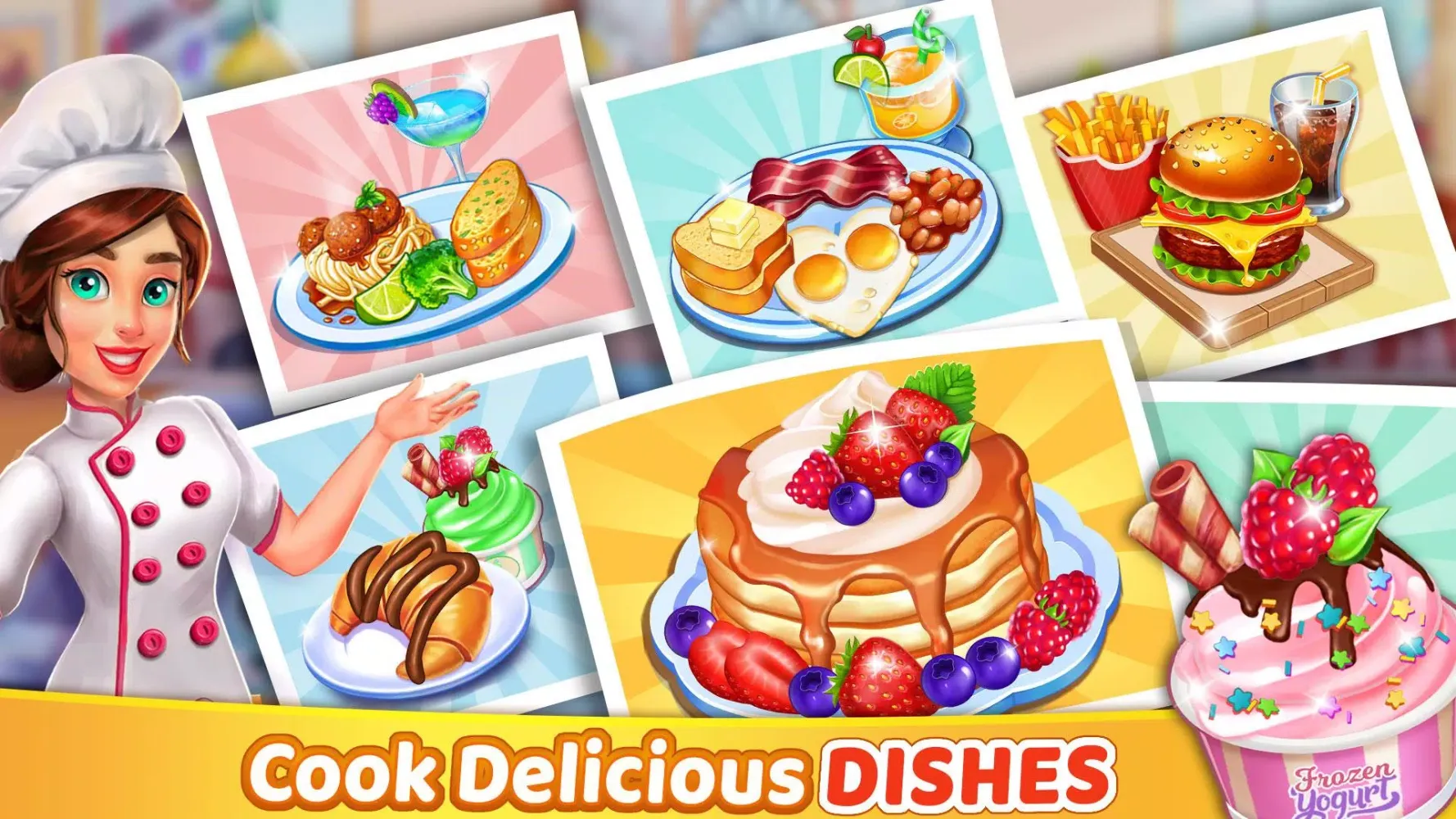 Crazy Kitchen Cooking Games應用截圖
