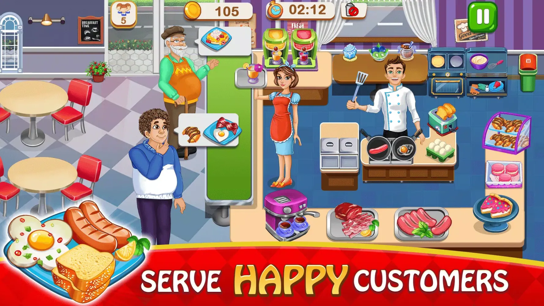 Master Chef Kitchen Games Cook スクリーンショット