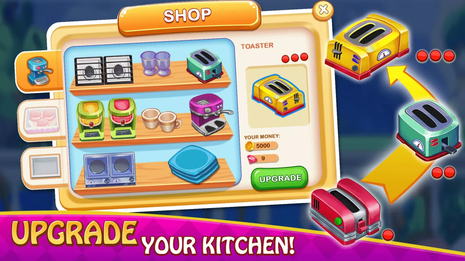 Master Chef Kitchen Games Cook スクリーンショット
