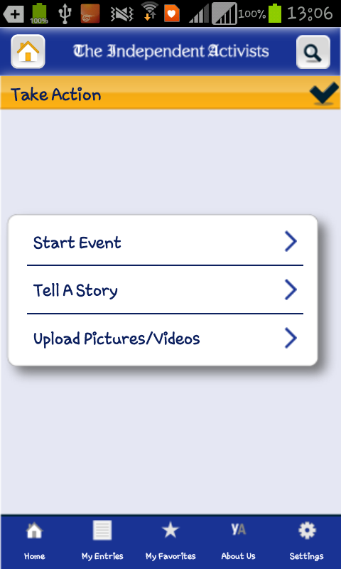IndyAct Screenshots