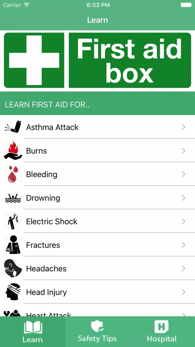 First Aid in Hand Screenshots