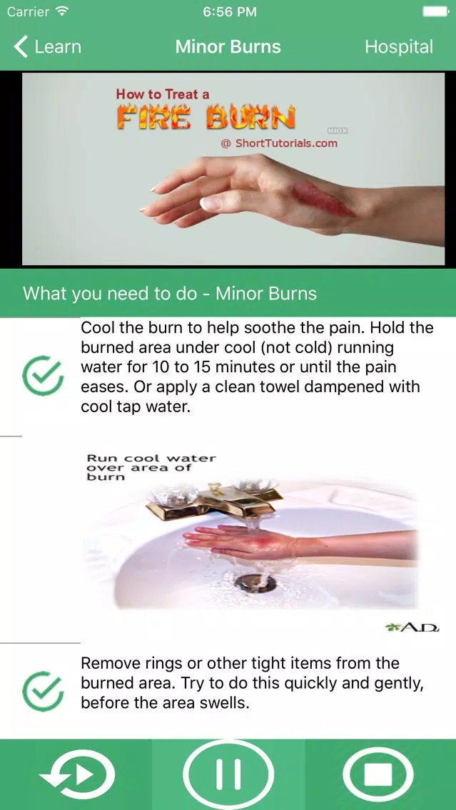 First Aid in Hand Screenshots