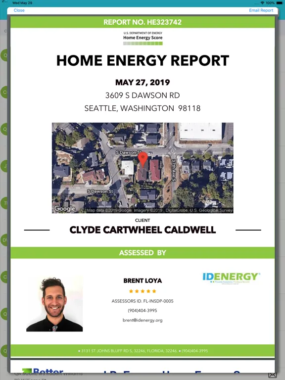 I.D. Energy Home Energy Score iPad 應用截圖