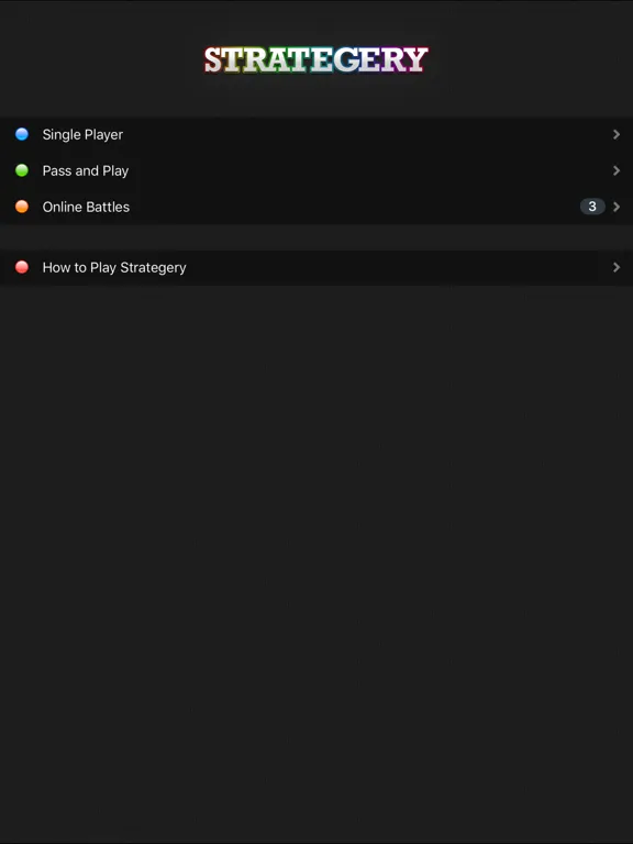 Strategery iPad  스크린샷