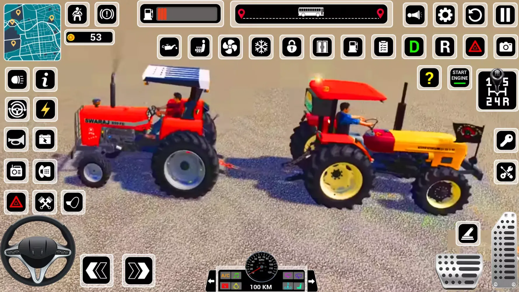 ภาพหน้าจอของ Indian Tractor Simulator 2018