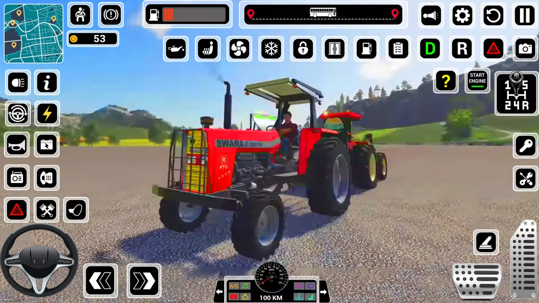 ภาพหน้าจอของ Indian Tractor Simulator 2018