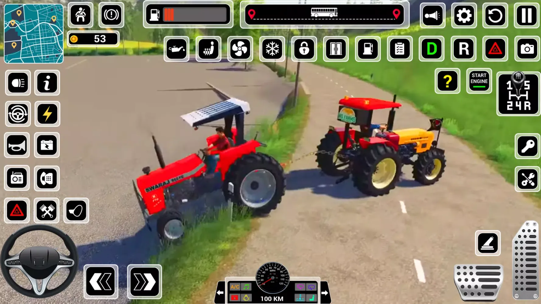 ภาพหน้าจอของ Indian Tractor Simulator 2018