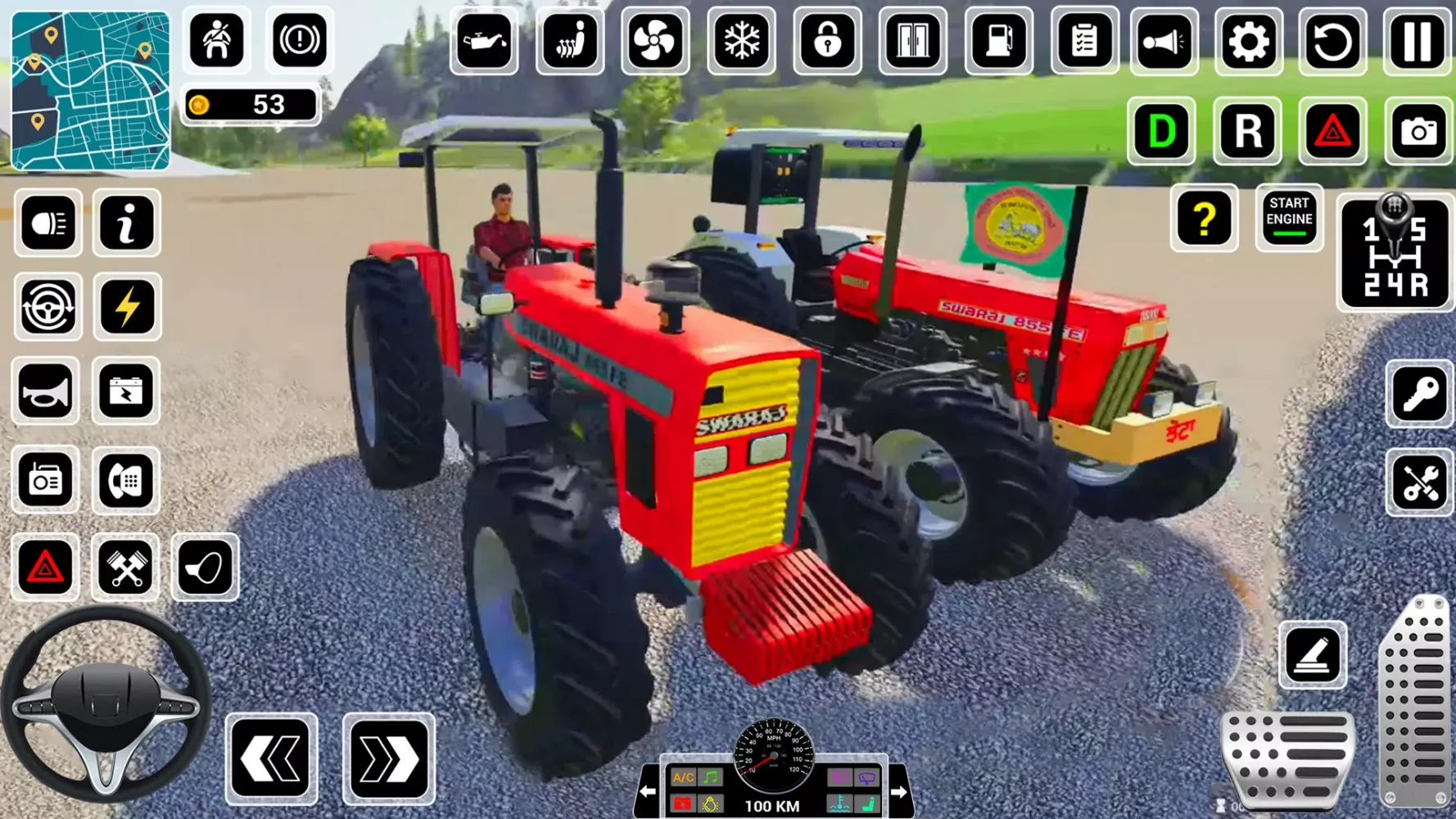 ภาพหน้าจอของ Indian Tractor Simulator 2018