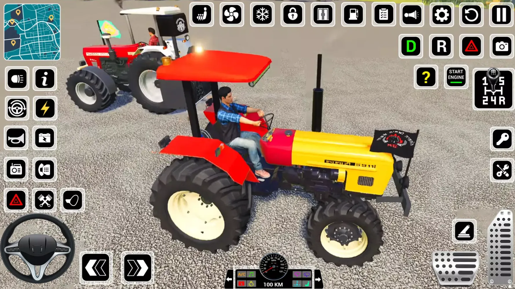 ภาพหน้าจอของ Indian Tractor Simulator 2018
