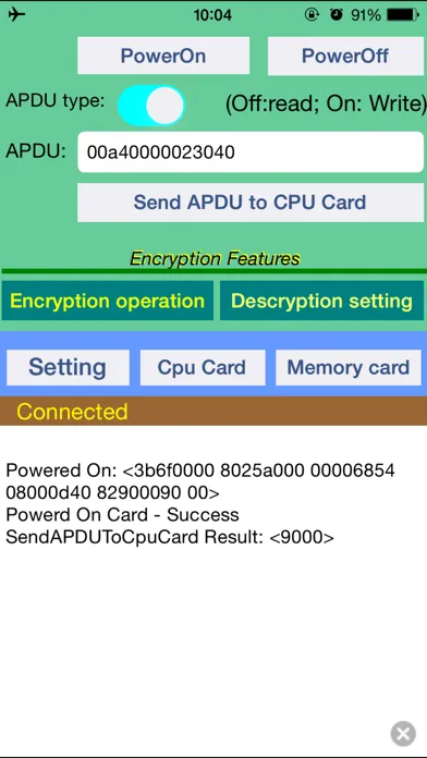 Ảnh chụp màn hình của ID TECH iSmart