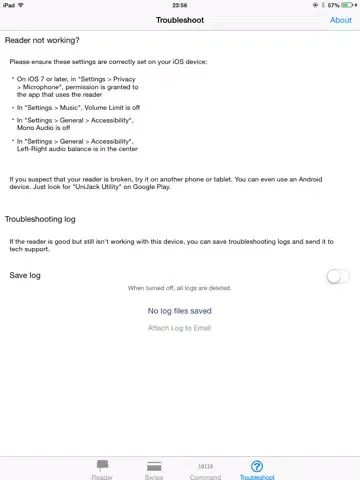 ID TECH UniJack iPad  Screenshots