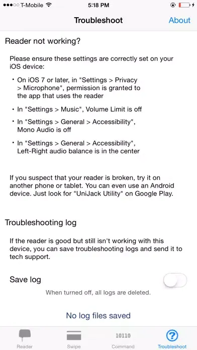 ID TECH UniJack Screenshots