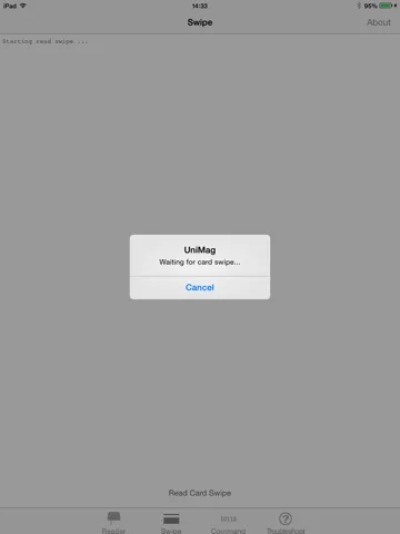 Capturas de pantalla de ID TECH uniMag Reader iPad 