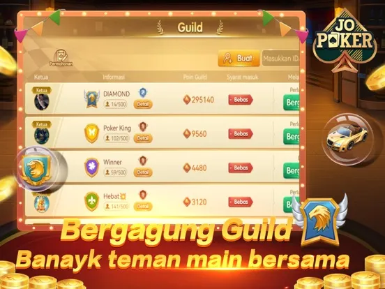 Captures d'écran de JOJO Texas Gaple QiuQiu Slots iPad 
