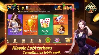 Captures d'écran de JOJO Texas Gaple QiuQiu Slots