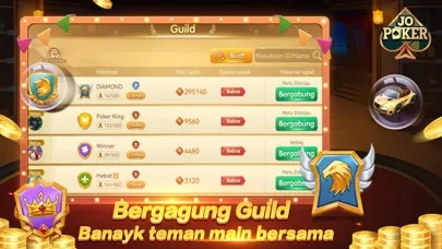 Captures d'écran de JOJO Texas Gaple QiuQiu Slots