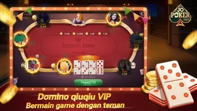 Captures d'écran de JOJO Texas Gaple QiuQiu Slots