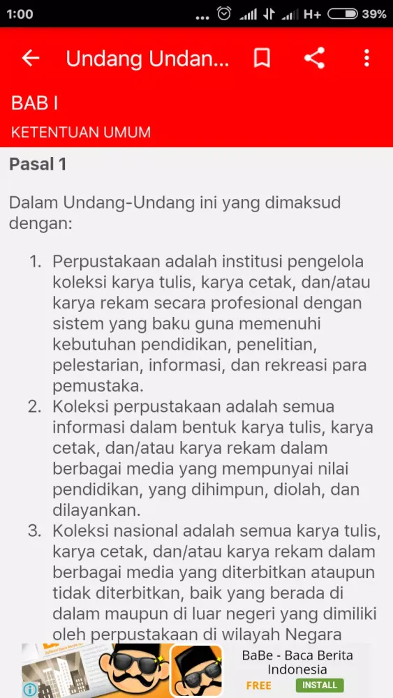 Undang Undang Indonesia Screenshots