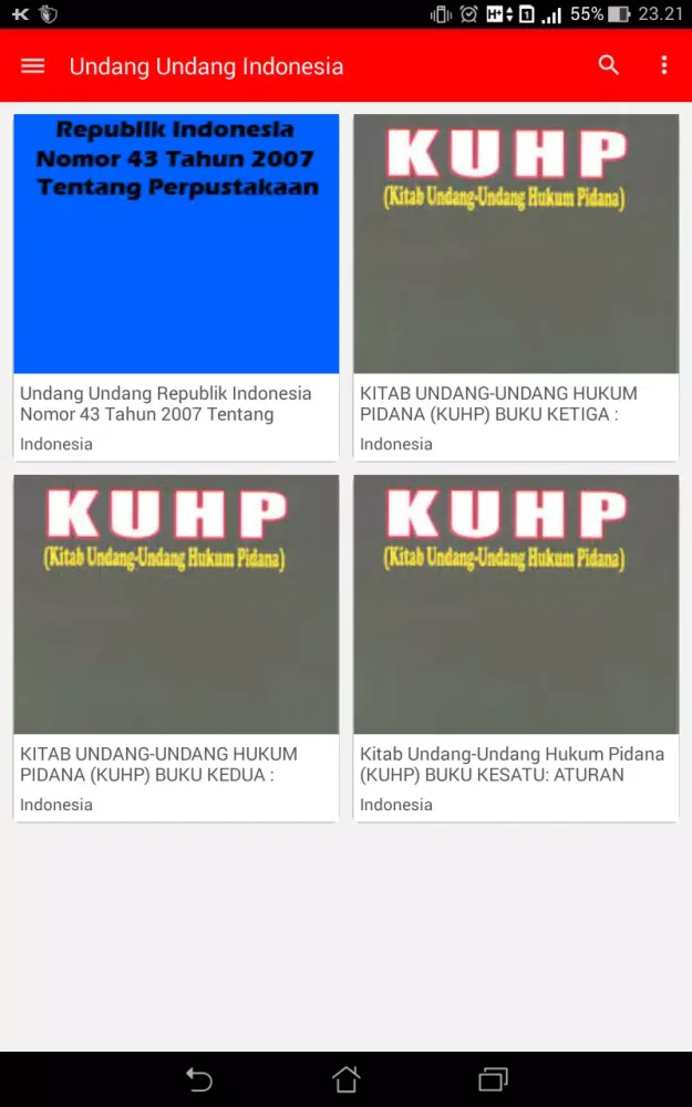 Undang Undang Indonesia Screenshots