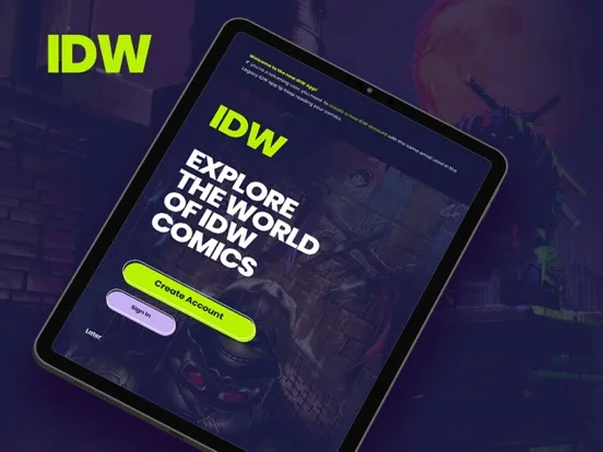 IDW Digital Comics Experience iPad  Ekran Görüntüleri