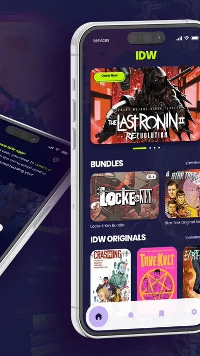 IDW Digital Comics Experience Ekran Görüntüleri