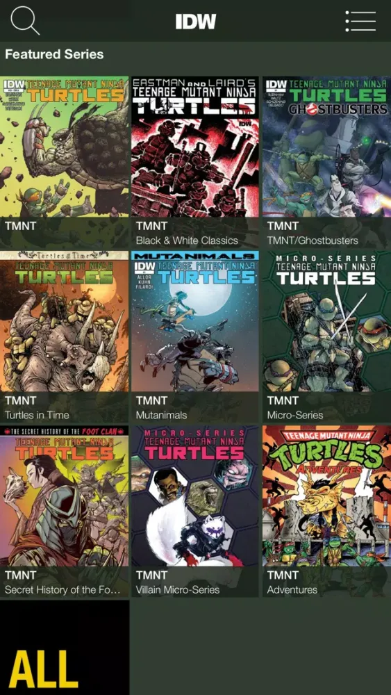 TMNT Comics Screenshots