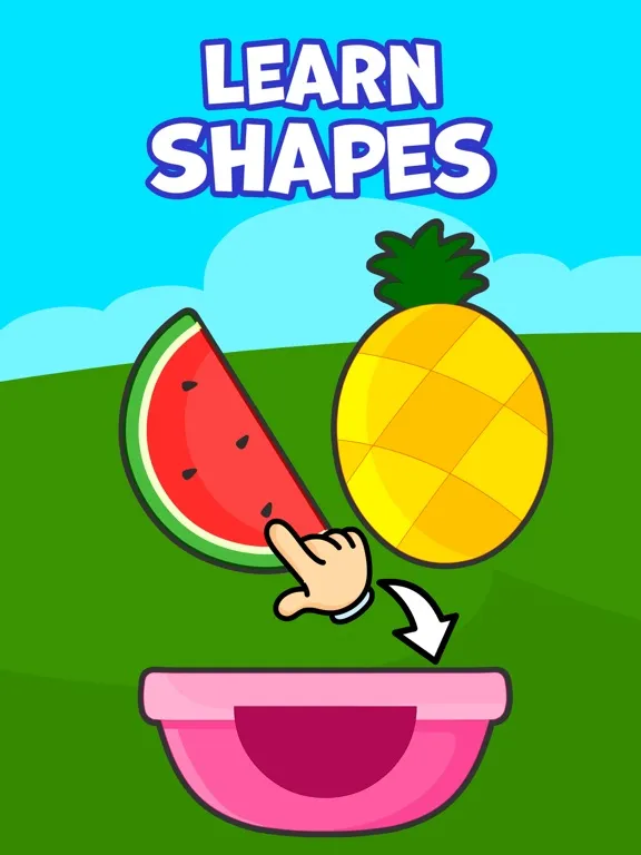 Ảnh chụp màn hình của Toddler Games for +2 Year Olds iPad 