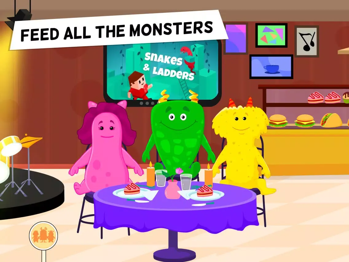 My Monster Town: Cooking Games iPad  Ekran Görüntüleri
