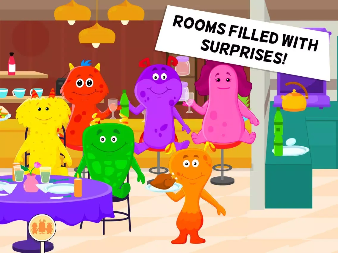 My Monster Town: Cooking Games iPad  Ekran Görüntüleri