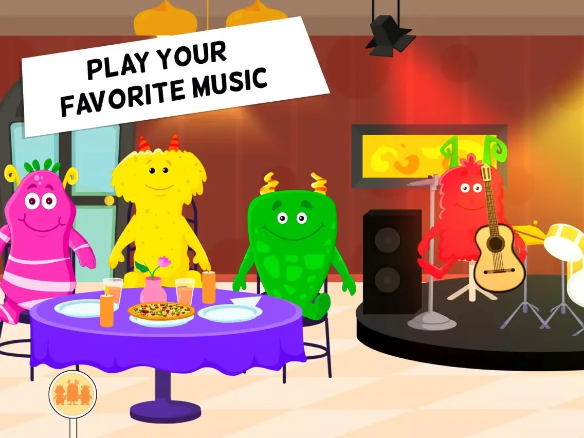 My Monster Town: Cooking Games iPad  Ekran Görüntüleri